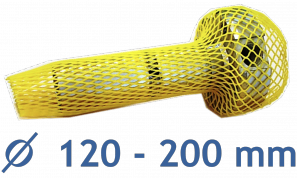 Ochranná sieťovina Polynet PE 200/4, balenie 100m