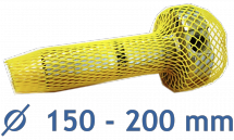 Ochranná sieťovina Polynet PE 200/7, balenie 100m