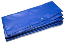 Plachta s okami z PVC 6x10m, 570g/m2