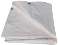Plachta s okami Natural 5x8m, 150gr/m2
